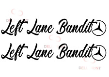 Left lane bandit for sale  GRIMSBY