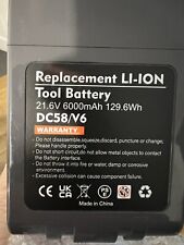 Dyson 6000mah battery for sale  LONDON