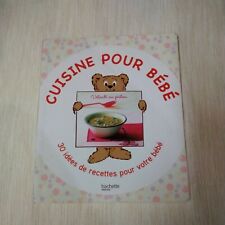 Livre cuisine bébé d'occasion  Fréthun