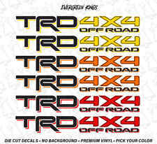 Adesivos TRD 4x4 OFF ROAD duas cores para Toyota Tacoma Tundra Truck 4WD comprar usado  Enviando para Brazil