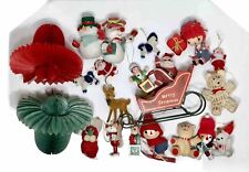 Vtg flocked christmas for sale  Battle Creek