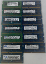 Usado, Lote de 13 Memorias SO-DIMM DDR2 DDR3 1GB 2GB RAM Elpida Hynix OWC para Laptop segunda mano  Embacar hacia Argentina