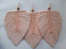 Macrame feather leaves for sale  ROWLEY REGIS