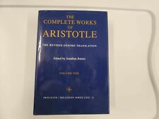 Aristóteles Las Obras Completas de Aristóteles Volumen Uno Tapa Rígida 6ta Impresión, usado segunda mano  Embacar hacia Argentina