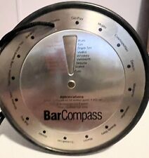 Crate & Barrel Bar Master Ring Recipe Wheel Circular Drink Menu, used for sale  Shipping to South Africa