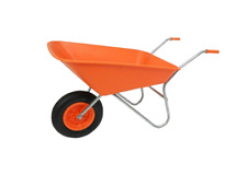 Orange 85l wheelbarrow for sale  Shipping to Ireland