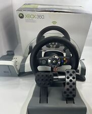 Usado, Roda de corrida sem fio Xbox 360 com pedais Force Feedback Microsoft comprar usado  Enviando para Brazil