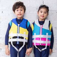 Chaleco salvavidas de neopreno para niños chaleco de seguridad surf pesca rafting flotante natación, usado segunda mano  Embacar hacia Argentina