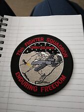 A-10 Warthog Patch 75th FS Operation Enduring Freedom for sale  Shipping to South Africa