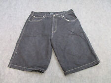 VINTAGE Shorts Masculino Sean John 38 Preto Jeans Lavagem Escura Baggy Hong Kong 13" comprar usado  Enviando para Brazil