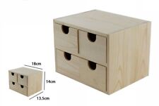 Mini cassettiera legno usato  San Giorgio A Cremano