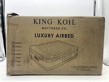 King Koil Luxury California King Air Mattress with Built-in Pump, used for sale  Shipping to South Africa