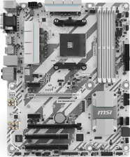 Placa-mãe para jogos AMD AM4 4*DDR4 HDMI DVI VGA ATX para MSI B350 TOMAHAWK ARCTIC comprar usado  Enviando para Brazil