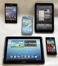 Lot of 5 Tablets / Cellphone REPLICAS dummy DISPLAYS - LG /Samsung/Motorola for sale  Shipping to South Africa