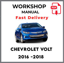 Usado, Chevy Chevrolet Manual de taller de reparación de servicio de 2016 2017 2018 voltios segunda mano  Embacar hacia Argentina