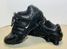 Tamanho 11.5 - Nike Shox NZ Preto - 501524-091 Triplo Preto, usado comprar usado  Enviando para Brazil