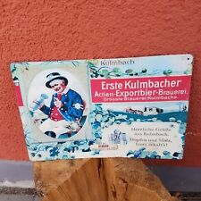 Altes werbeschild kulmbacher gebraucht kaufen  Teublitz