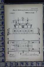 1871 JACKSON NEW YORK ESMERIL MOEDOR MESA RODA PATENTE INDUSTRIAL LITHO 118017 comprar usado  Enviando para Brazil