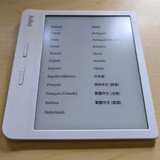 Used, Kobo Libra H2O ereader, white, 7" glare-free HD screen, waterproof for sale  Shipping to South Africa