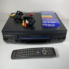 Panasonic PV-8450 VCR Reproductor VHS Cassette Grabadora 4 cabezales con control remoto PROBADO segunda mano  Embacar hacia Argentina
