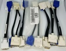 Lote de 7 cables divisores Dell Bizlink DVI a DVI/VGA DP/N 0X2026 0WU329 segunda mano  Embacar hacia Argentina