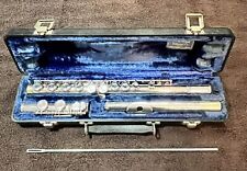 WT Armstrong 104 flauta (29 65733) + estojo rígido EUA banhado a prata cabeça junta/corpo, usado comprar usado  Enviando para Brazil