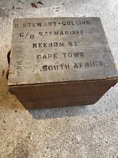Wooden vintage crate for sale  LONDON