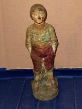Cast iron boy for sale  Whitmore Lake