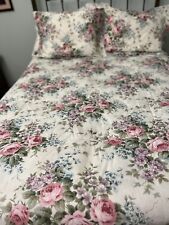 VINTAGE ELEGANT QUEEN SIZE 4 PIECE COMFORTER SET INCLUDES BED SKIRT- SHAMS for sale  Shipping to South Africa