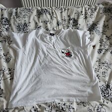 White snoopy shirt for sale  FARNBOROUGH