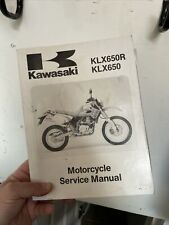 Klx650 service manual for sale  LONDON