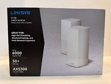 Linksys Velop AX5300 Whole Home Wi-Fi Mesh System, 2 pack (MX10600) WiFi 6 MX10 for sale  Shipping to South Africa