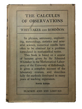 Calculus observations whittake for sale  Canton