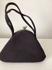 Vintage black handbag for sale  CLECKHEATON