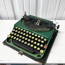 Máquina de escribir manual portátil Remington Porto-Rite (verde duotono) súper rara de la década de 1920 segunda mano  Embacar hacia Argentina