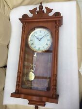 Acctim Large Wooden Pendulum Wall Clock With Westminster Chime for sale  Shipping to South Africa