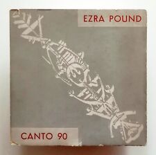 Ezra pound canto usato  Roma