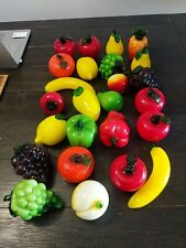 fruit glass 10 vegetables for sale  Chicago