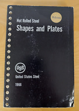 Vintage 1966 United States Steel Hot Rolled Steel Shapes & Plates Reference Book for sale  Shipping to South Africa