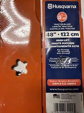 HUSQVARNA 48" ELITE XHT OEM HI-LIFT / BAGGING BLADES 532180054 USA Only 2 Blades, used for sale  Shipping to South Africa
