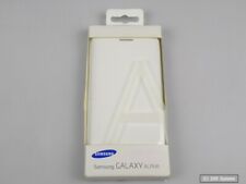 Samsung EF-FG850BWEGWW Flip Cover Case Hülle für Galaxy Alpha Weiß White NEUW., usado comprar usado  Enviando para Brazil