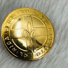 Pin de lapela Clinica Geriatrica Del Ejercito tom dourado lembrança Lima Peru comprar usado  Enviando para Brazil