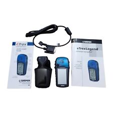 Used, GARMIN ETREX LEGEND HANDHELD BLUE SATELLITE NAVIGATION SYSTEM W/ Official Case for sale  Shipping to South Africa