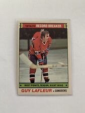 Guy Lafleur 1977-78 O-Pee-Chee #214 Record Breaker for sale  Canada