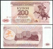 Transnistria 200 rubles usato  Villaricca