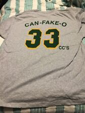 Camisa de inyección de esteroides vintage Oakland A's Athletics Jose Canseco XL Can-fake-0 segunda mano  Embacar hacia Argentina