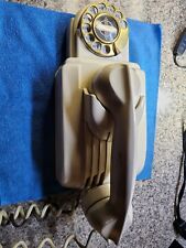 Teléfono de pared vintage Art Deco baquelita esfera telefónica de latón antiguo retro segunda mano  Embacar hacia Argentina