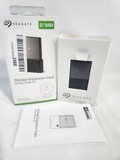 Tarjeta de expansión de almacenamiento Seagate 2 TB para SSD NVMe interna Xbox Series X|S, negra segunda mano  Embacar hacia Mexico