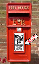 Private letterbox sign for sale  SHEFFORD