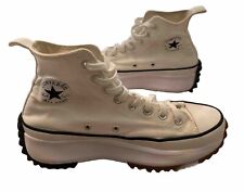 Converse Run Star Hike Hi Unisex Sneakers Women’s 10.5 Men’s 9 Off White 166799C for sale  Shipping to South Africa